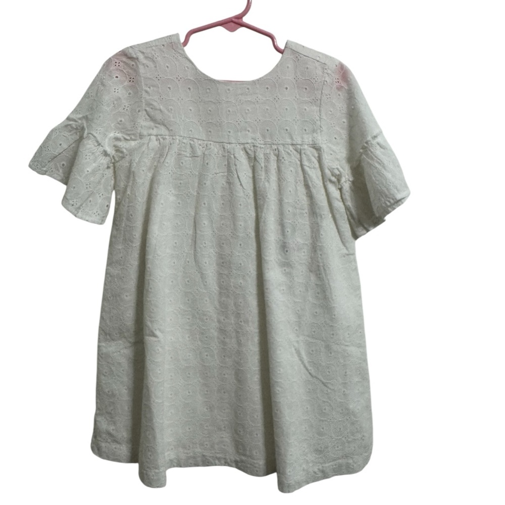 Hope & Henry White Eyelet Dress – Organic Cotton – New With Tags